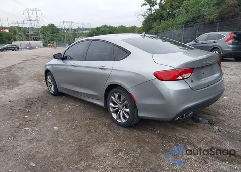 2015 Chrysler 200 S из США, поврежденный, VIN 1C3CCCBG8FN682576